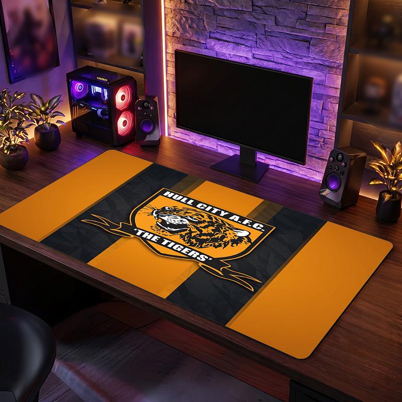 Hull FC Pattern Mousepad Anti?Slip Rubber Desk Pad For Gaming Working Desktop Decoration