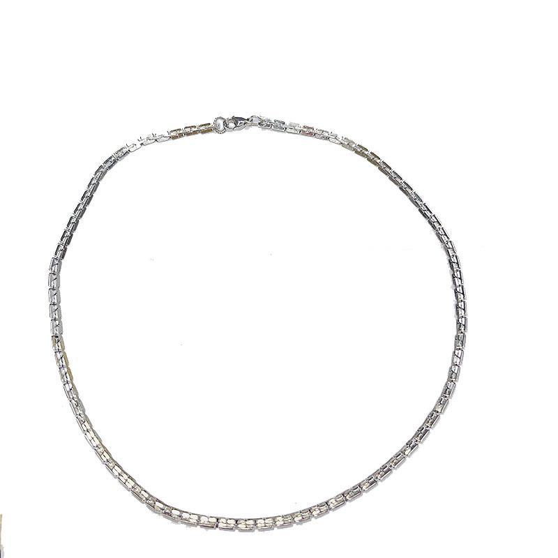 Унисекс ожерелье из титановой стали с кубинской цепочкой: Модный европейский и американский стиль хип-хоп-диско