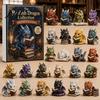 Cute Dragon Gift Sets Advent Calendar 2026 24 Day Bookish Christmas Countdown with Acrylic Craft Ornaments Mini Dragons Fantasy Book Lover