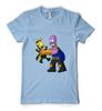 Avenger Bart Homer Thanos Loki Mashup Personalised Adult And Kids T Shirt
