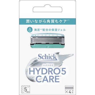 Sic japan Schick Hydro 5 Care 4 шт.. Сменные лезвия для мужчин. Бритвы для мужчин. Будьте осторожны, чтобы не пораниться при замене лезвия.. Место использования