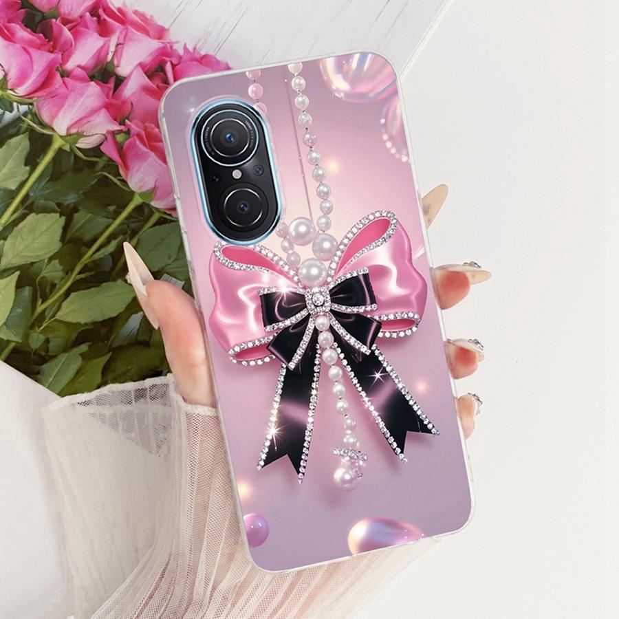 For Huawei Nova 9 SE Case JLN-LX1 Cover Butterfly Painted Silicone Soft Back Case For Huawei Nova9 Nova 9Pro Protective Shell