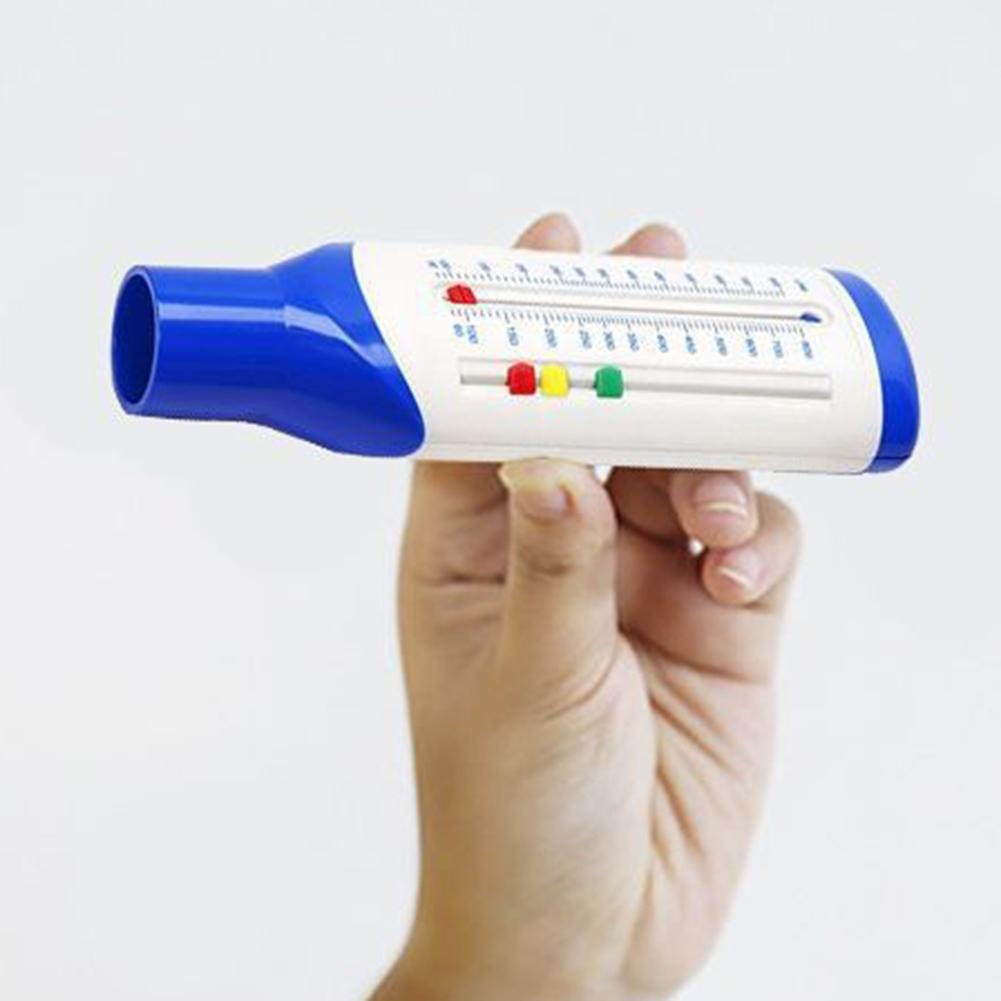 Portable Asthma Peak Flow Meter - Respiratory Flow Rate Monitor Lung Function Test Device for Adults Children Mass Air Flow 3