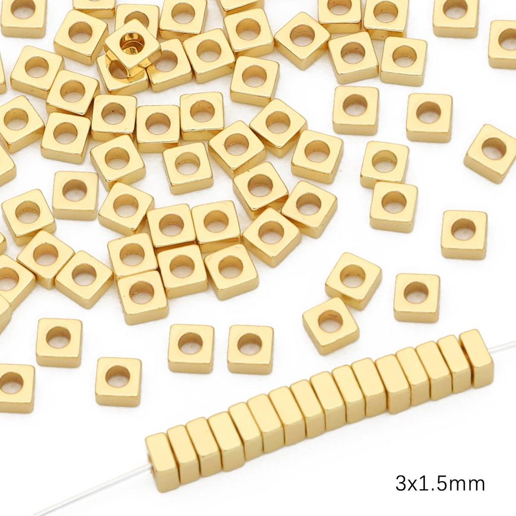 10 шт. медные бусины-разделители, подвески для изготовления ожерелья, браслета, ювелирных изделий своими руками