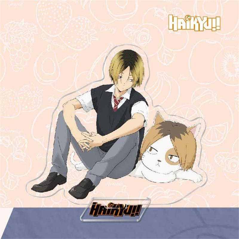 Мультфильм аниме Haikyuu косплей стенд модель пластина Хината Сёё Кагеяма Тобио Кенма Кодзуме акриловые фигурки Стенди Декор стола