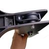 Black Kayak Canoe Boat Rudder With Pulley Watercraft Fishing Boat Steering Control System Accessroy