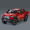 1:24 Great Wall Motor POER Пикап Сплав Модель Автомобиля Литье под Давлением Металл Внедорожник Модель Автомобиля Симуляция Звука и Света Коллекция