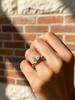 Jewlier 925 Sterling Silver Fashionable Waterdrop Zircon Ring For Women Engagement Wedding High Quality Luxury Fine Jewelry