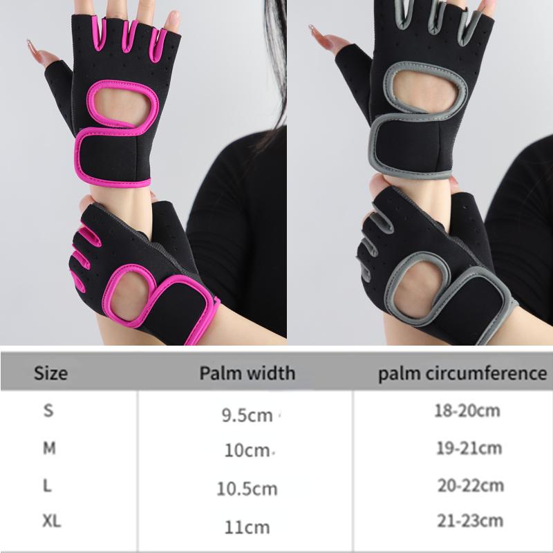 Перчатки для спорта с полупальцами Перчатки для поднятия тяжестей Перчатки для фитнеса Спорт на открытом воздухе Велоспорт Дышащие амортизирующие перчатки для тренировок в спортзале