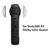 Липкие защитные линзы для экшн-камеры Insta360 X3 с инструментом для снятия Запасная клейкая защитная линза для аксессуаров Insta360 X3