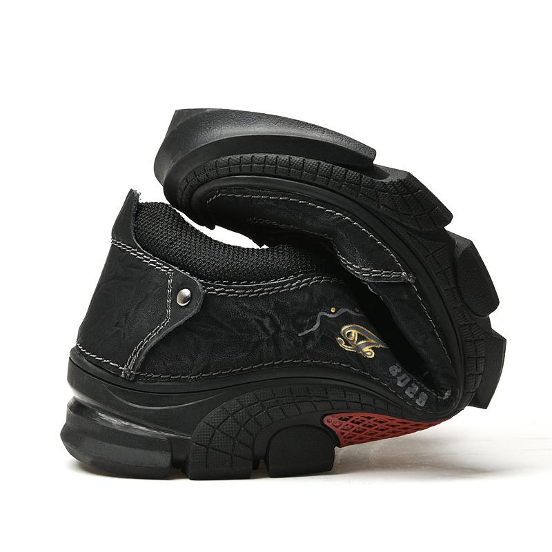 Мужская обувь из натуральной кожи, кроссовки, уличная обувь, мужская обувь на плоской подошве, удобная мужская прогулочная обувь