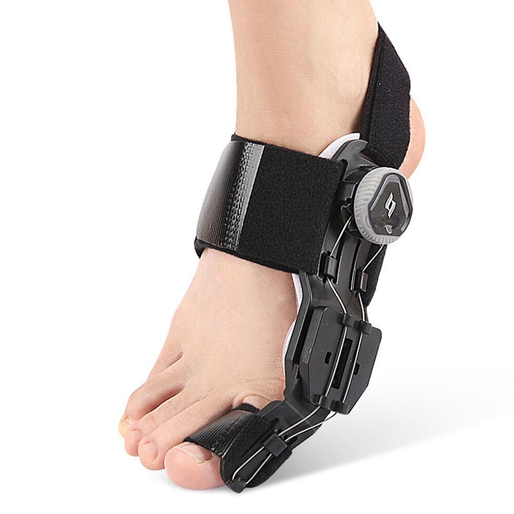 Toe Straightener Bunion Corrector Unisex Valgus Adjustable Toe Corrector Rotatable Separator Splint Braces for Left Right Foot