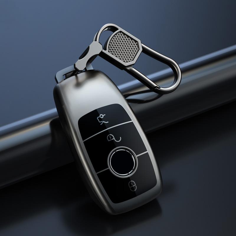 Серый ТПУ Чехол-оболочка для корпуса брелока автомобиля Mercedes Benz Класса A C E S G Glc Cle Cla W177 W205 W213 W222 X167 Аксессуары Amg