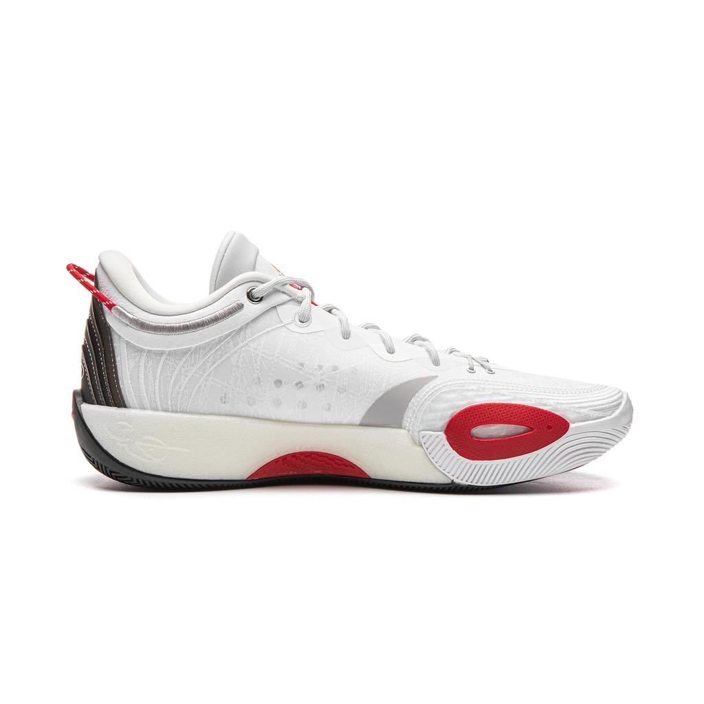 Мужские кроссовки Li-Ning Wade All City 14 ENCORE Баскетбольные кроссовки Мужские Низкие Белый Красный