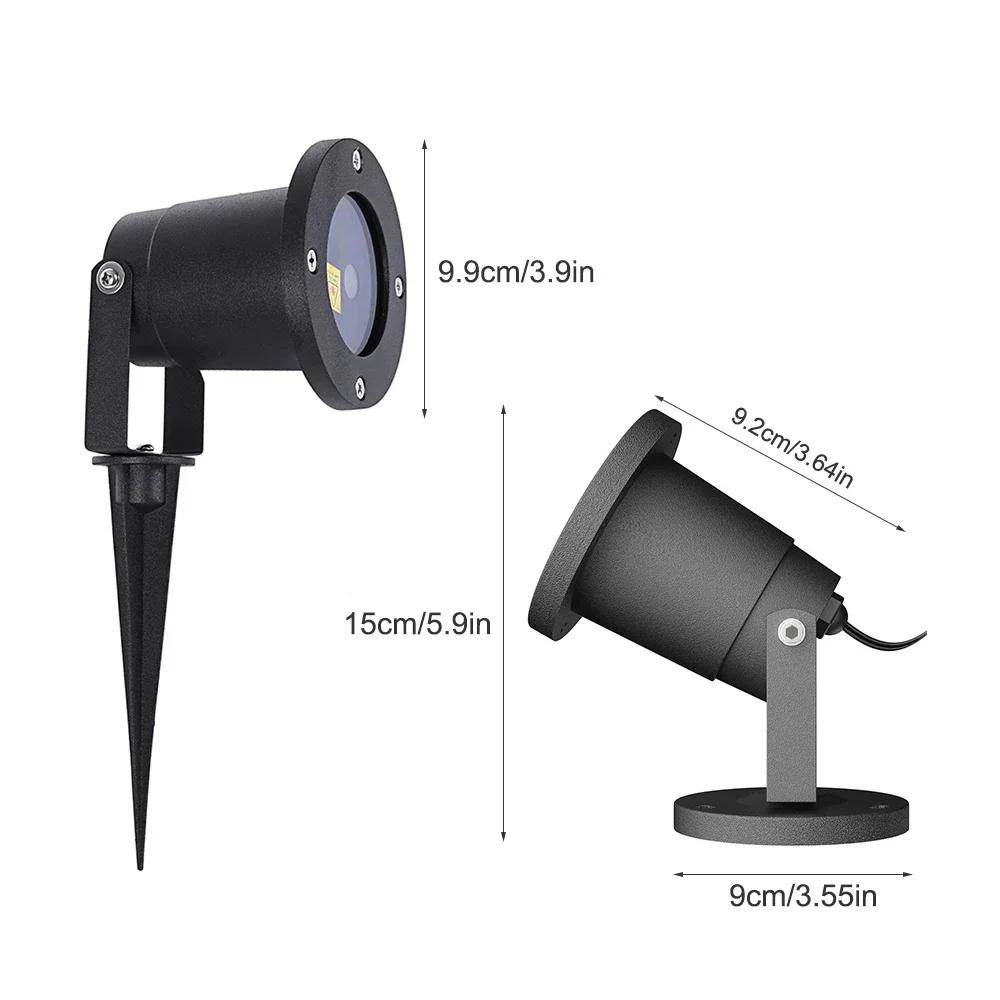 Светодиодный сценический свет, движущийся, лазерный проектор «Полное звездное небо», лампа для дискотеки, DJ, ландшафтное освещение, водонепроницаемый, для Рождества, сада, домашнего декора