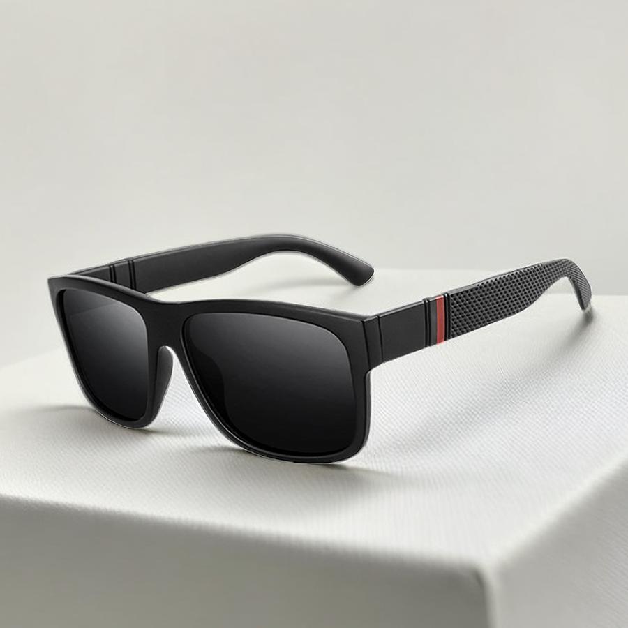 Модные мужские солнцезащитные очки, квадратные пластиковые уличные зеркальные очки, классические женские солнцезащитные очки для вождения, неполяризованный модный аксессуар