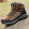 Мужская обувь для пеших прогулок на открытом воздухе, Нескользящая, Теплая, Удобная, Плюшевая, Дышащая, Ботильоны, Мужские, На шнуровке, Повседневные кроссовки, Мужские