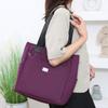 Nylon Shoulder Bag Elegant Tote Bags Versatile Large Capacity Handbag School Use