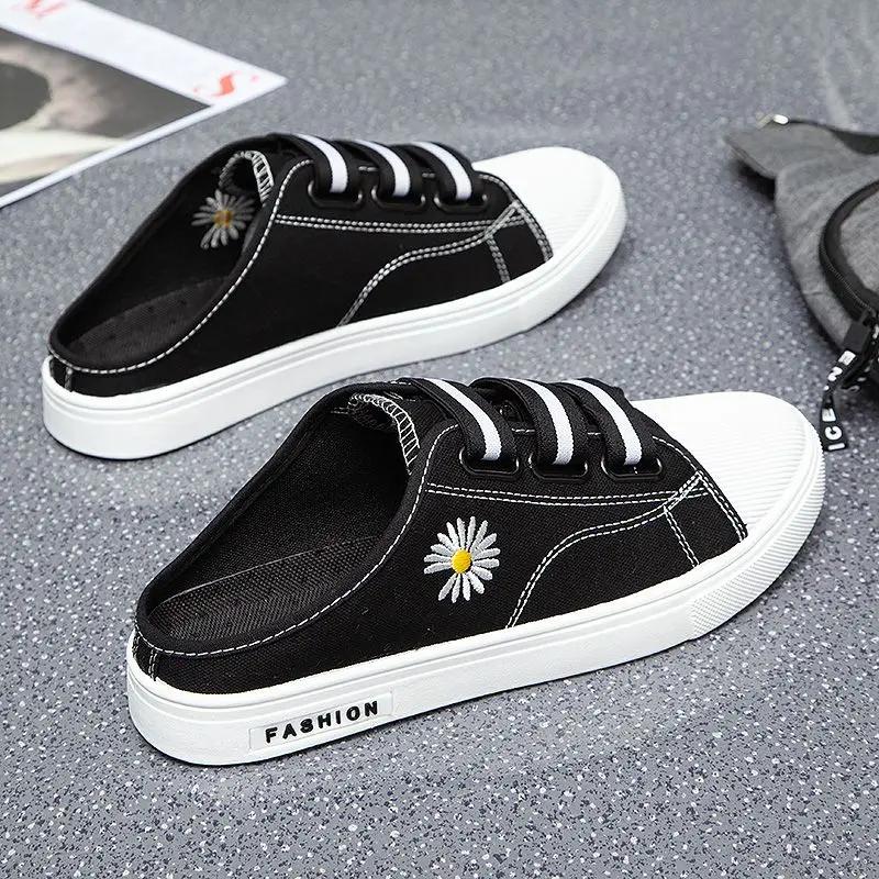 Мужские тапочки на плоской подошве, полуслайды, нескользящие мюли, мужская обувь, низкая цена, Y2k, элегантная, дешевая обувь, ликвидация, повседневная, Eva, оригинал