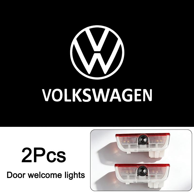 Car Door Welcome Light Car Open Door Projection Lamp For Volkswagen VW Polo Golf T5 Caddy T4 Touran GTI Passat Scirocco Tiguan