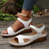 Women's Comfortable Fish Mouth Slippers Lightweight Wedge Sandals Summer Sandals Women's Open Toe Shoes Beach Sandals.
