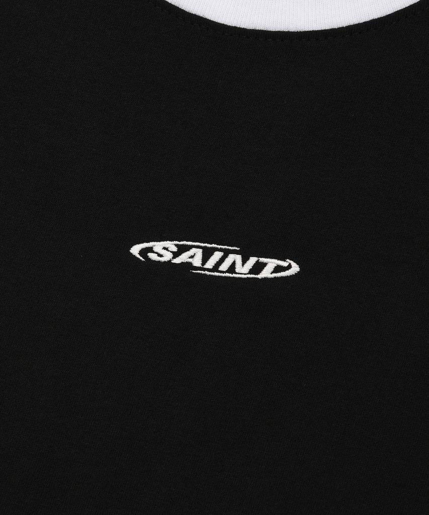 SAINTPAIN Sp Circle Logo Line Long Sleeve - Black