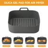 2 шт. Силиконовая тарелка для аэрофритюрницы Теплоизоляционные коврики для аэрофритюрницы Жареная пицца курица Экологичные гаджеты для пикника на открытом воздухе