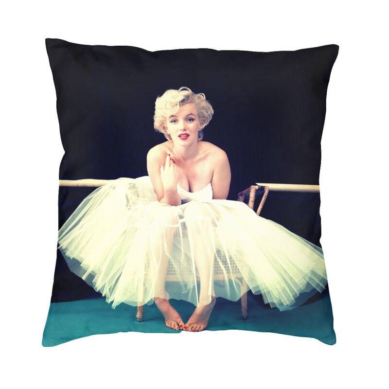 Поп-арт Золотой Уорхол Монро Мэрилин Пледы Наволочки Украшение 3D Печатный Чехол на подушку для стула Постельное белье Офисная наволочка