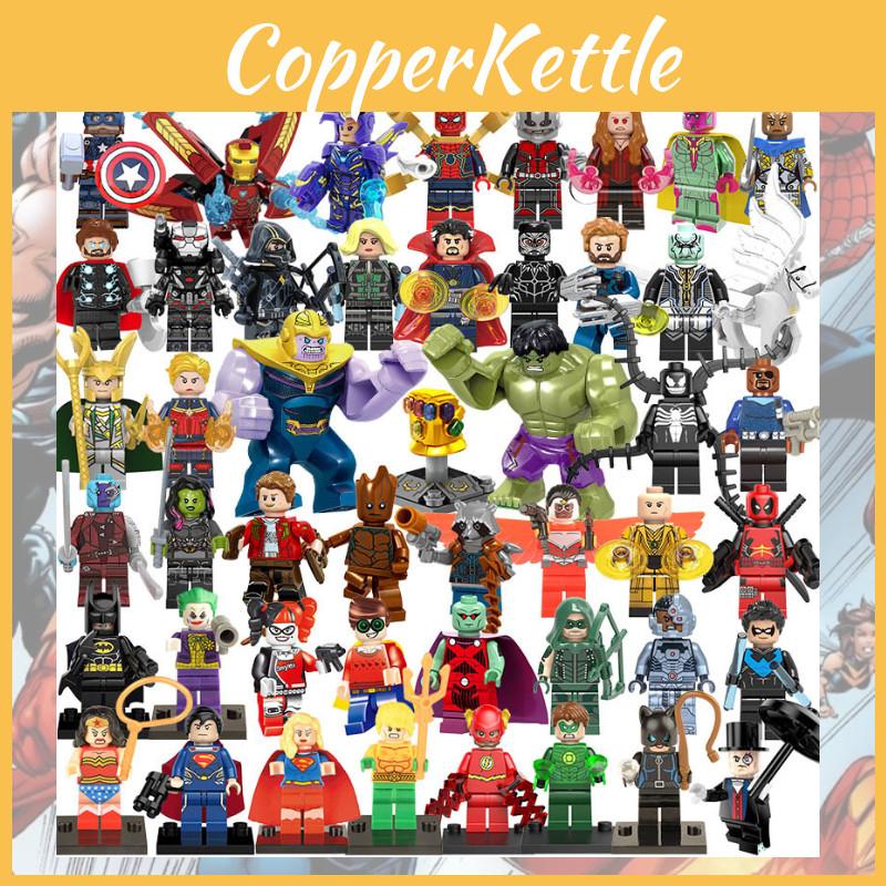 Высококачественный АБС-пластик Супергерой Мок Строительные блоки Набор игрушек Сделай сам для детей