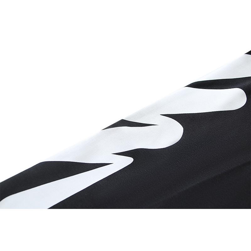 1316 Off-White 2025 Осень/Зима Линия New Wave Худи с принтом наклонной полосы Мужское и женское худи