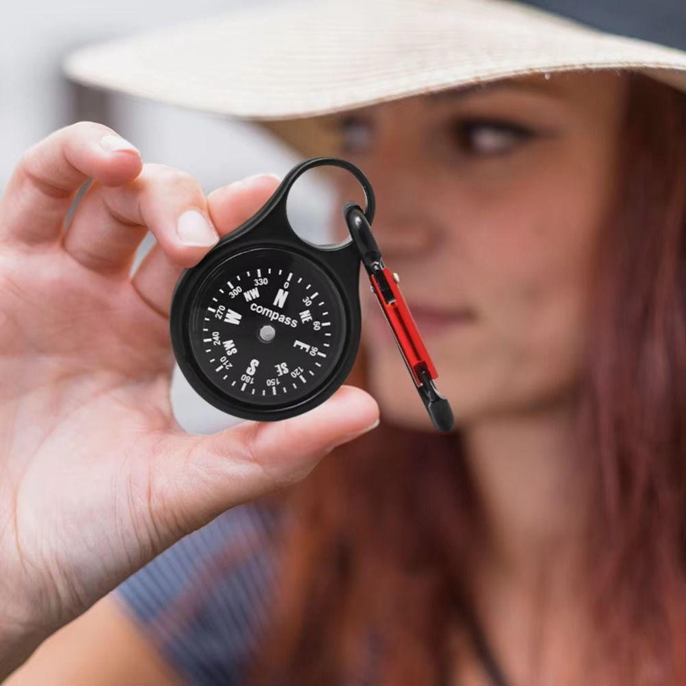 Zinc Zinc Zinc Alloy Quick Hanging Compass Lightweight Mini Survival Compass  Backpacks