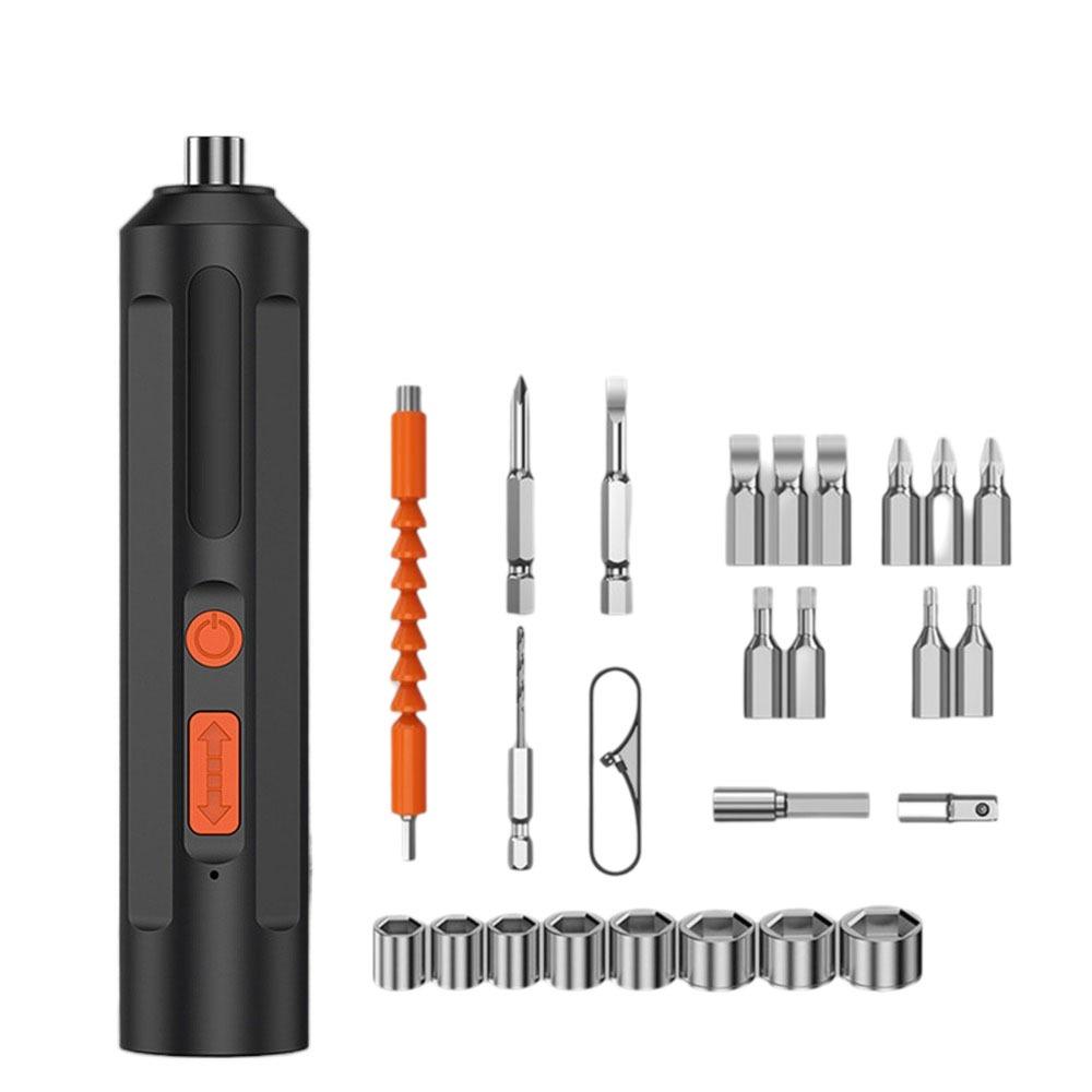 Аккумуляторная беспроводная электрическая отвертка с USB-зарядкой, литиевая батарея, легкая, электрическая дрель-шуруповерт, прецизионная электрическая отвертка