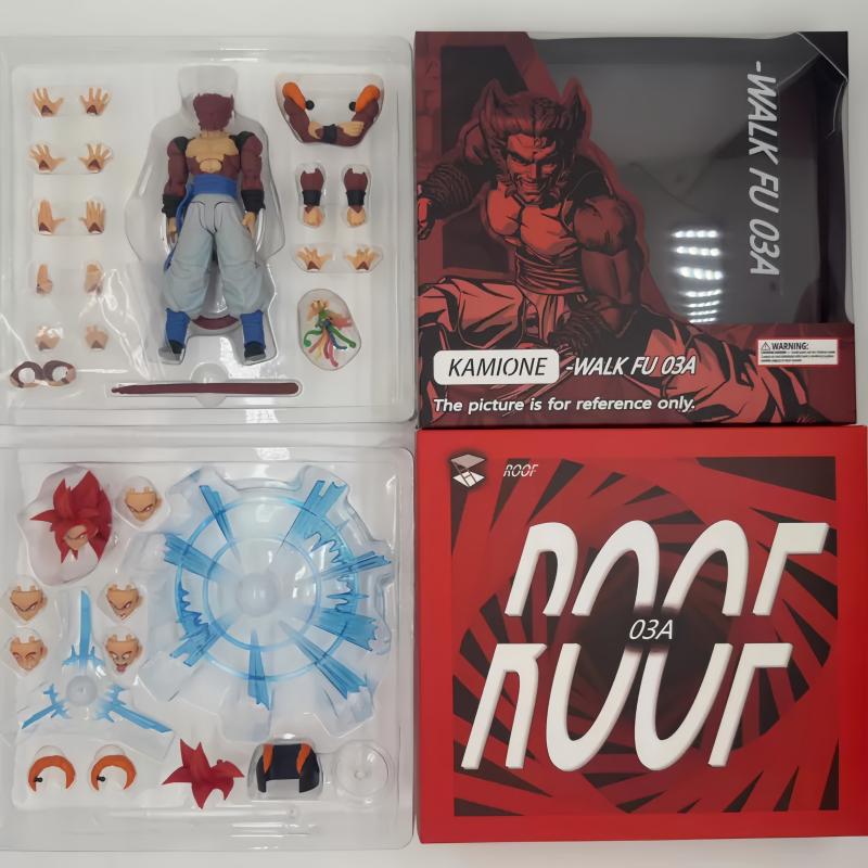 Genuine Tonsenarttoys Kamione Studio Shf Gogeta Ssj4 Figure Dragon Ball Gt Super Saiyan 4 Gogeta Anime Action Toys Gift Ornament