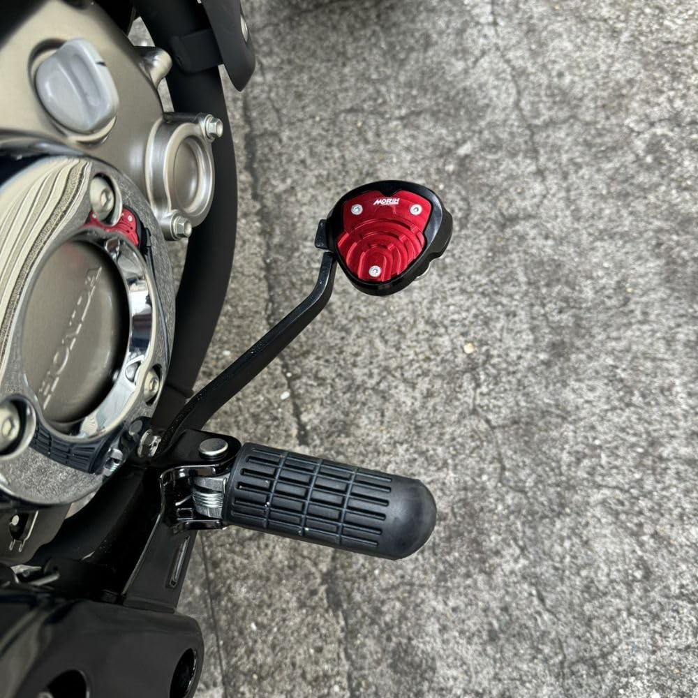 Накладка на педаль тормоза MORIN RACING для Honda Monkey 125 / Накладка на педаль тормоза для HONDA Monkey125 JB02 JB03 JB05 (SilverxBlue)