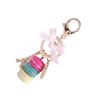 Colorful Macaroon Keychain Cute Bag Charm Key chain) Keyring Pendant  Bag Decoration