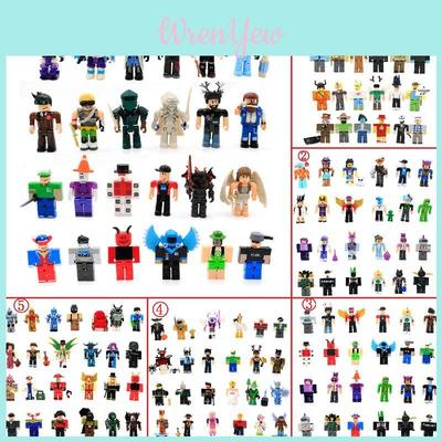 Яркий набор из 24 фигурок персонажей игр Roblox. Идеально подходит в качестве подарка для детей.