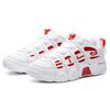 Fila Наследие-FHT Ткань Синтетическая кожа Удобные Модные Низкие кроссовки для папы Женские кроссовки Белый Красный F12W111228FFR