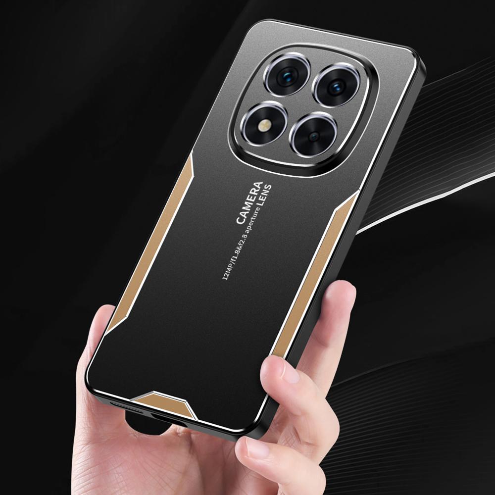Чехол для телефона Xiaomi Redmi Note 14 Pro+ 5G, задняя крышка из алюминиевого сплава, ТПУ и ПК