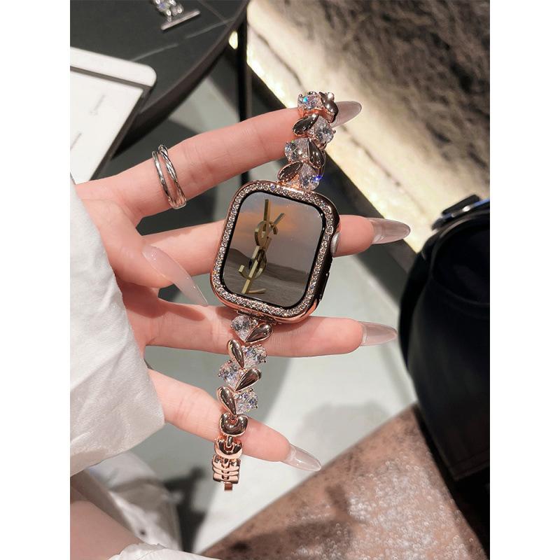 Любовь Опаловый ремешок для Applewatch Apple 9 Watch iwatch11 Металлический Премиум Сяосянфэн S10