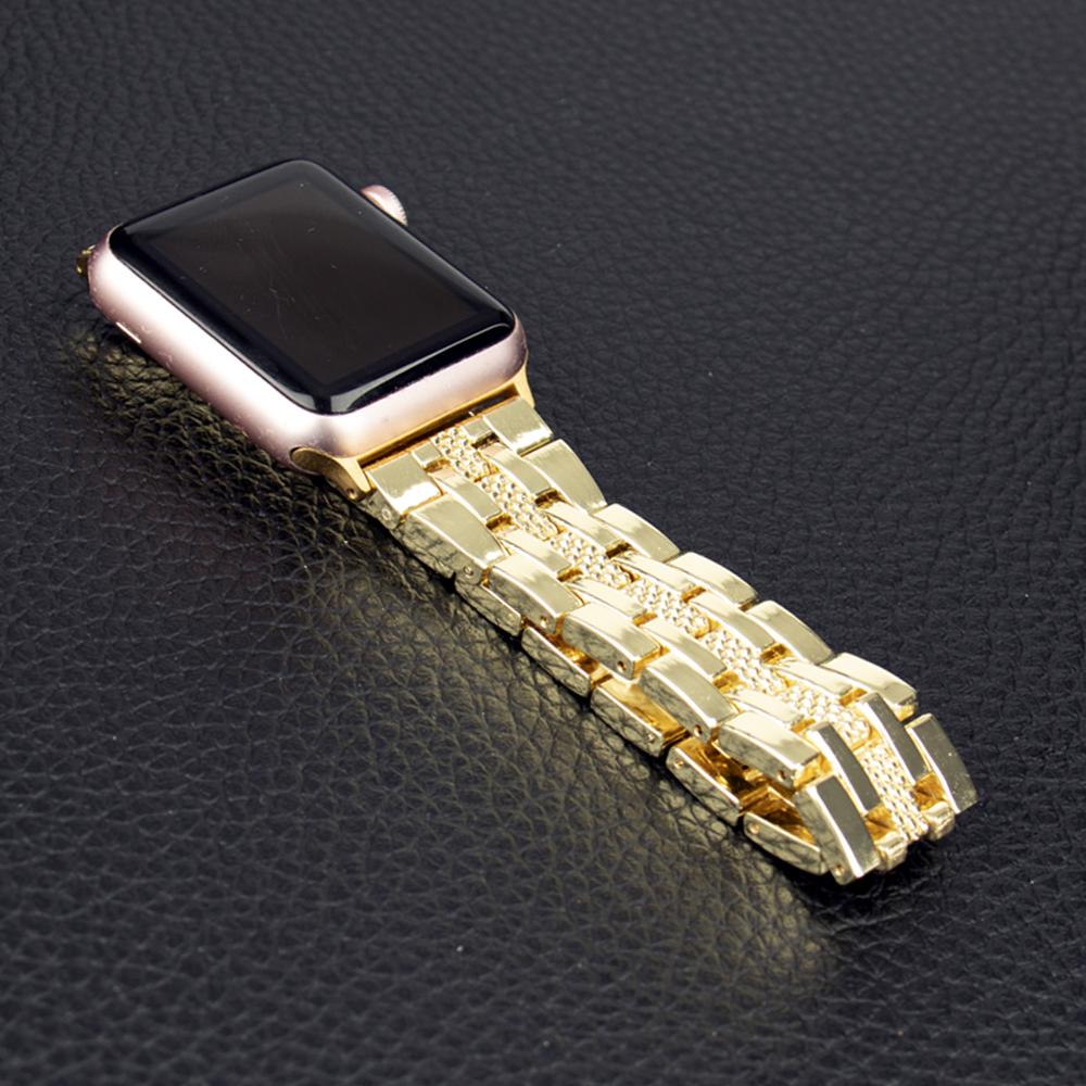 Ремешок для часов Correa металлический ремешок для Apple Watch Band 7 6 5 4 3 2 1 SE браслет Apple Watch ремешок 45 мм 41 мм 44 мм 40 мм 42 мм 38 мм для iWatch