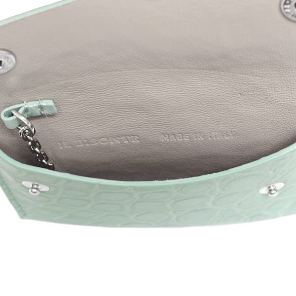 IL BISONTE Card Case Coin Case Business Card Holder Coin Purse Keychain (IL BISONTE) [Item]