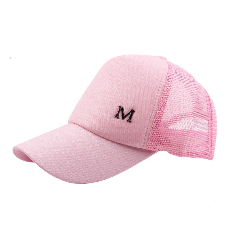 Летняя сетчатая дышащая бейсболка M Standard для родителей и детей с загнутыми полями, солнцезащитная кепка с большими полями, женская кепка