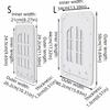 Self-Closing Pet Lockable Screen Door Reinforced Cat Door Hole Dog Screen Door  House Accessories