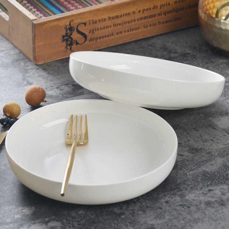 Wutuo Ceramic Deep Dish Plates