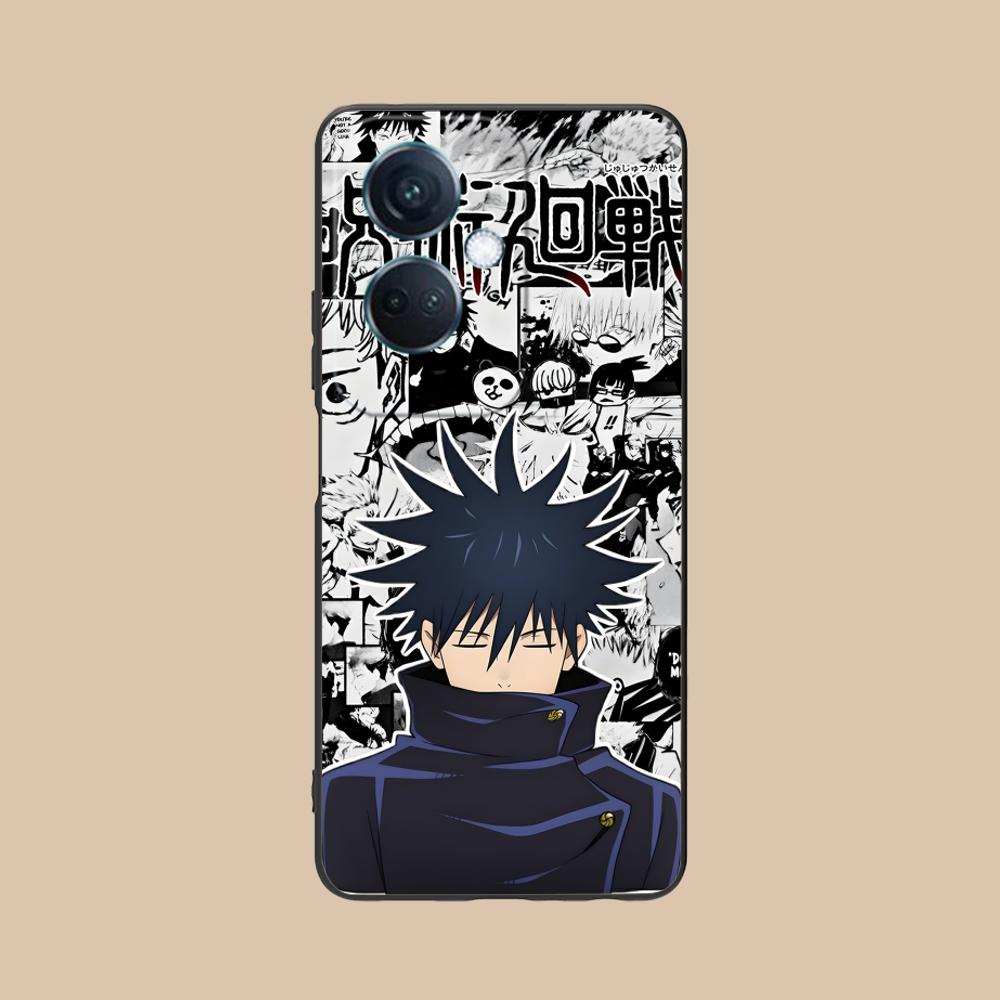 Чехол для мобильного телефона Jujutsu Kaisen Мегуми для OPPO Find X9 X8 X7 X6 X5 X3 X2 Plus s Pro Ultra Lite Цветная печать Чехол Роскошный