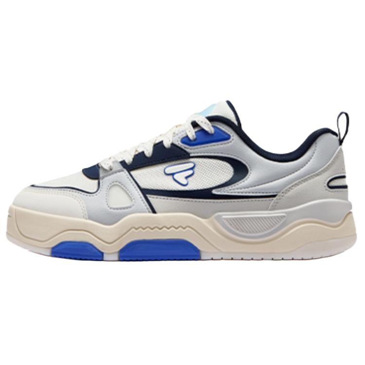 Fila Fusion Bank III Cool Скейт-кеды Удобные Универсальные Прочные Низкие Мужские кроссовки Белый Серый T12M522913FSG