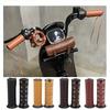 1 Pair Vintage Leather Handlebar Cover Decorative Mountain Accessories Adjustable Motorcycle and Electric Bike Handlebar Cover