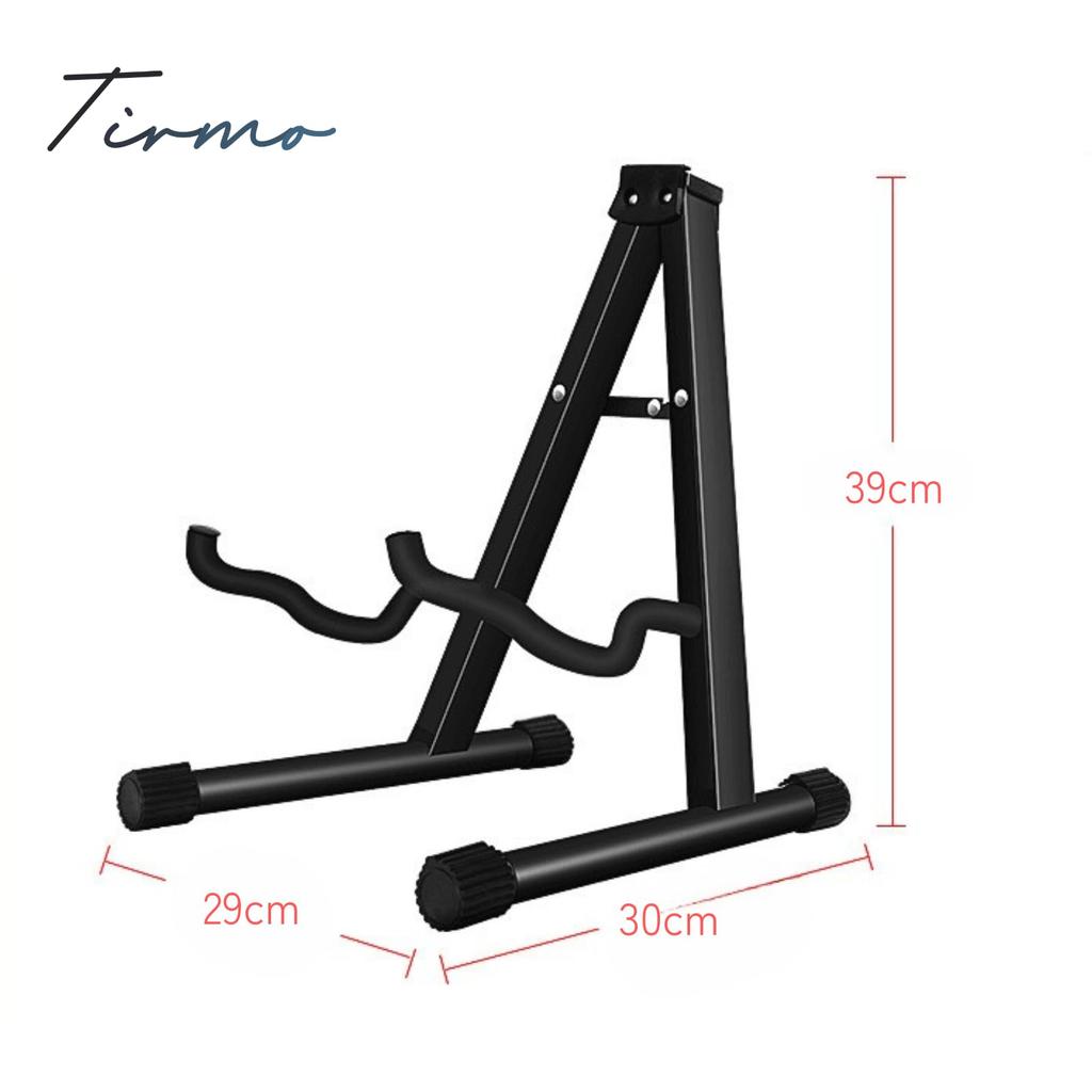 Folding Guitar Steel and Stable for Acoustic Electric and Ukuleles A-Type Stand Construction, Lightweight, Compact, Guitars, Guitars, Basses,