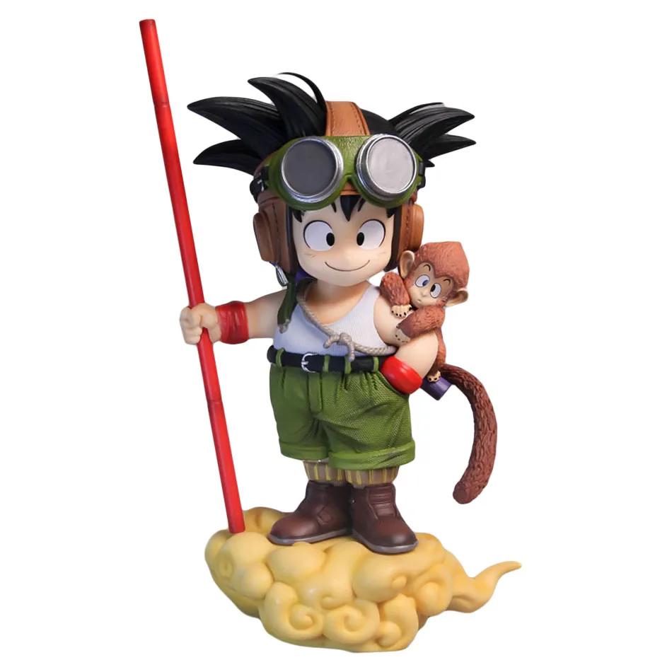 S Аниме Dragon Ball Фигурка Сон Гоку С Обезьяной Малыш Гоку Фигурка Действия 16см ПВХ Статуя Коллекционная Модель Игрушки Подарки