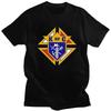 Custom Knights of Columbus Tshirts for Men Short Sleeves Print T Shirt Stylish T-shirt Fitted Soft Cotton Tee Tops Merchandise